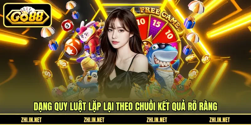 Cầu Bệt Và Cầu Nghiêng - Cách Nhận Biết Và Áp Dụng 2 go88 Dạng quy luật lặp lại theo chuỗi kết quả rõ ràng